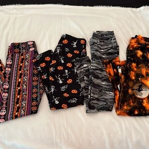 No boundaries and sho sho halloween leggings bundle